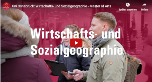 Video: Wirtschafts- und Sozialgeographie - Master of Arts